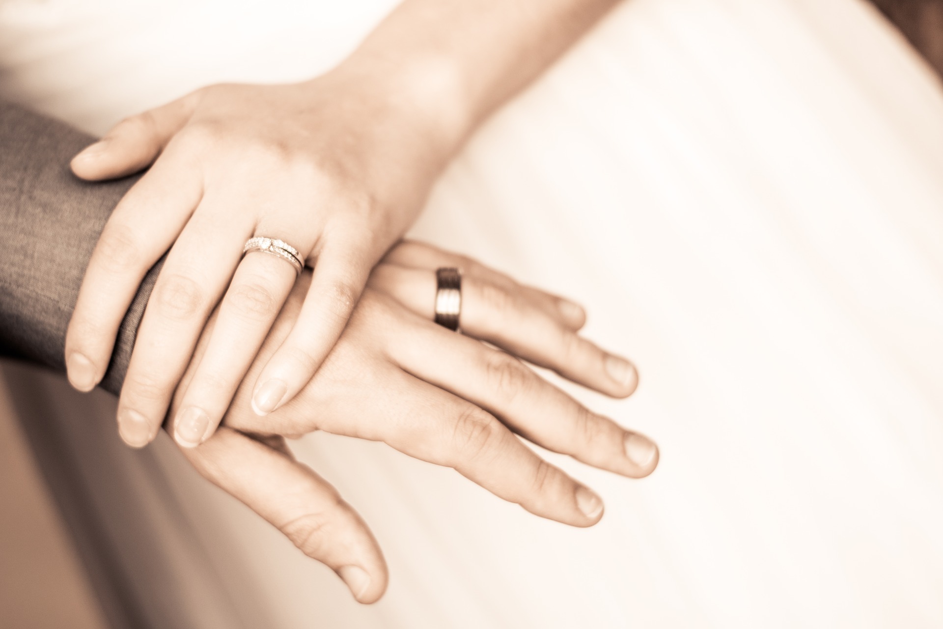 Manželé snubní prsteny